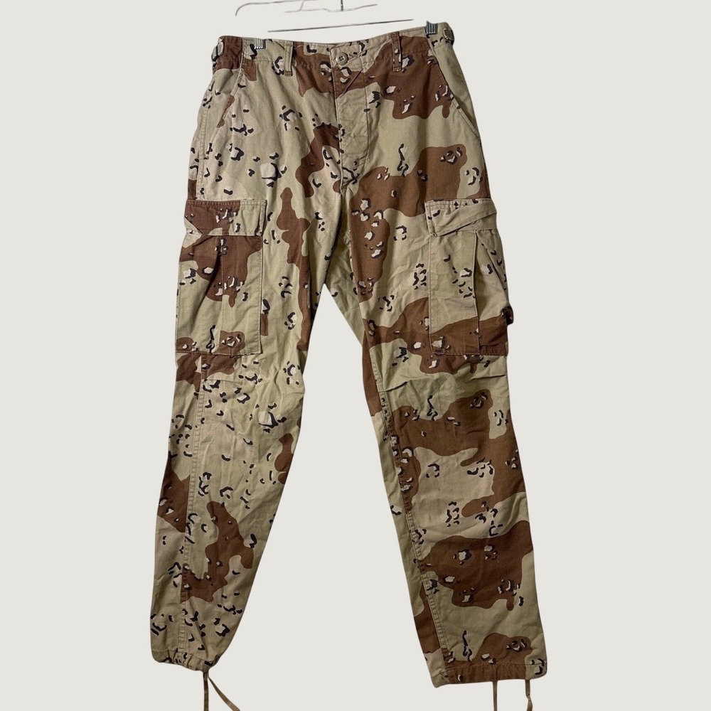 US Military Chocolate Chip Camo  Pants Desert Storm Small Regular 8415-01-102